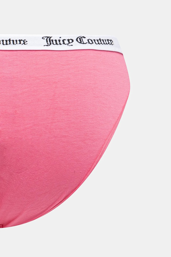 Juicy Couture figi damskie bawełniane z elastanem DIDDY BRIEF PK 3-pack JCLBR224572