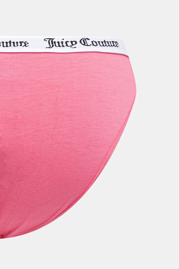 Juicy Couture figi damskie bawełniane z elastanem DIDDY BRIEF PK 3-pack JCLBR224572
