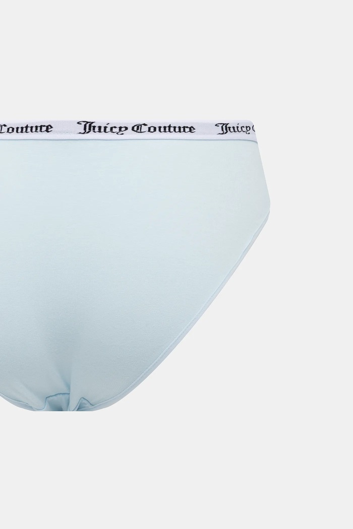 Juicy Couture κιλότα γυναικεία βαμβακερά με ελαστάν DIDDY BRIEF PK 3-pack JCLBR224572