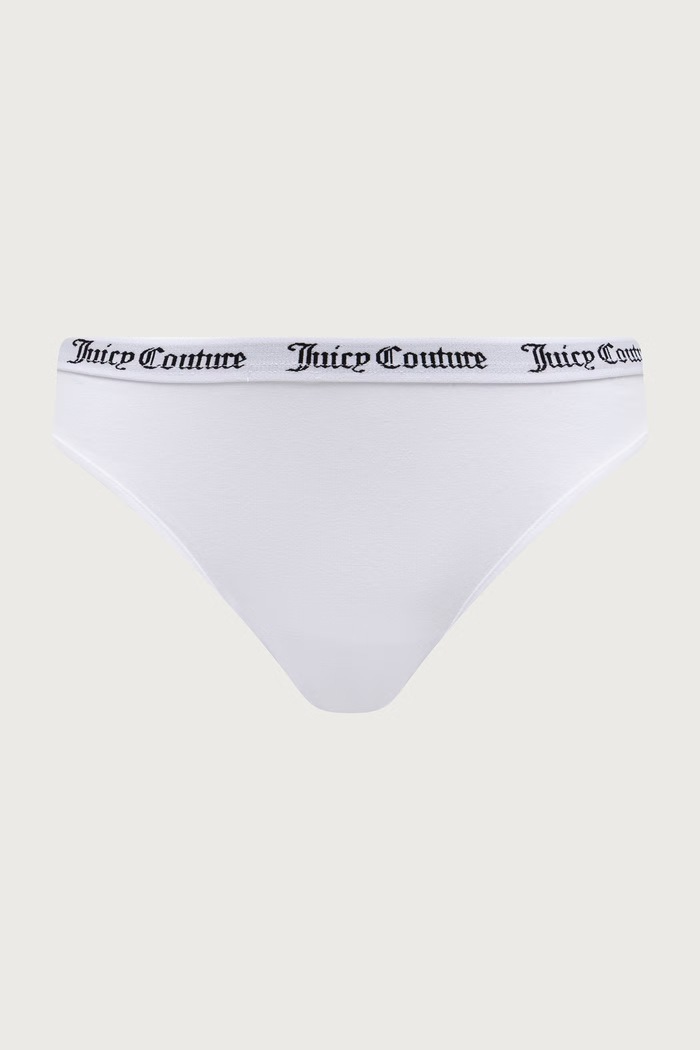 Juicy Couture Figi damskie bawełniane z elastanem DIDDY BRIEF PK 3-pack szary JCLBR224572