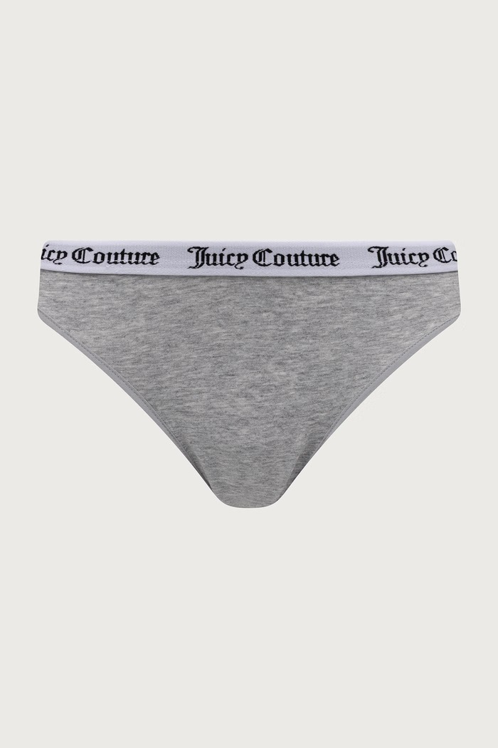 Ruházat Juicy Couture Női bugyi pamut elasztánnal DIDDY BRIEF PK 3-as csomag JCLBR224572 szürke