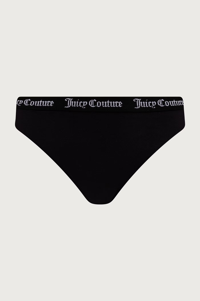 Női bugyi pamut elasztánnal DIDDY BRIEF PK 3-as csomag Juicy Couture JCLBR224572 szürke