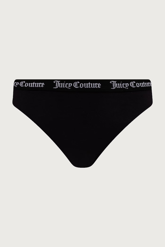 Női bugyi pamut elasztánnal DIDDY BRIEF PK 3-as csomag Juicy Couture JCLBR224572 szürke