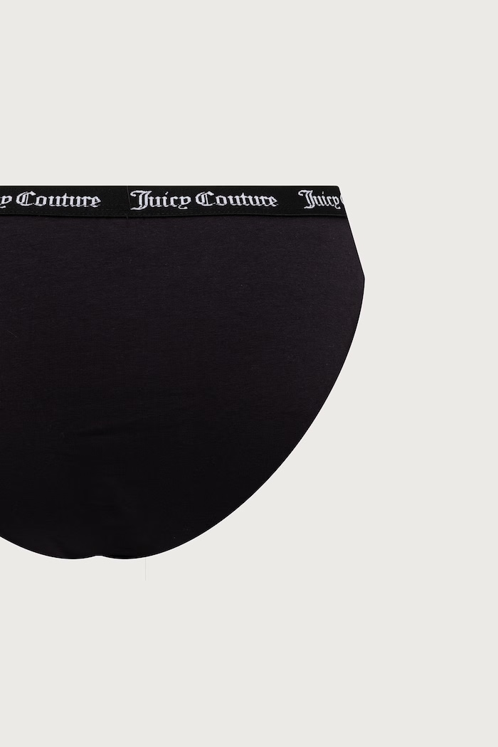 Juicy Couture Figi damskie bawełniane z elastanem DIDDY BRIEF PK 3-pack JCLBR224572