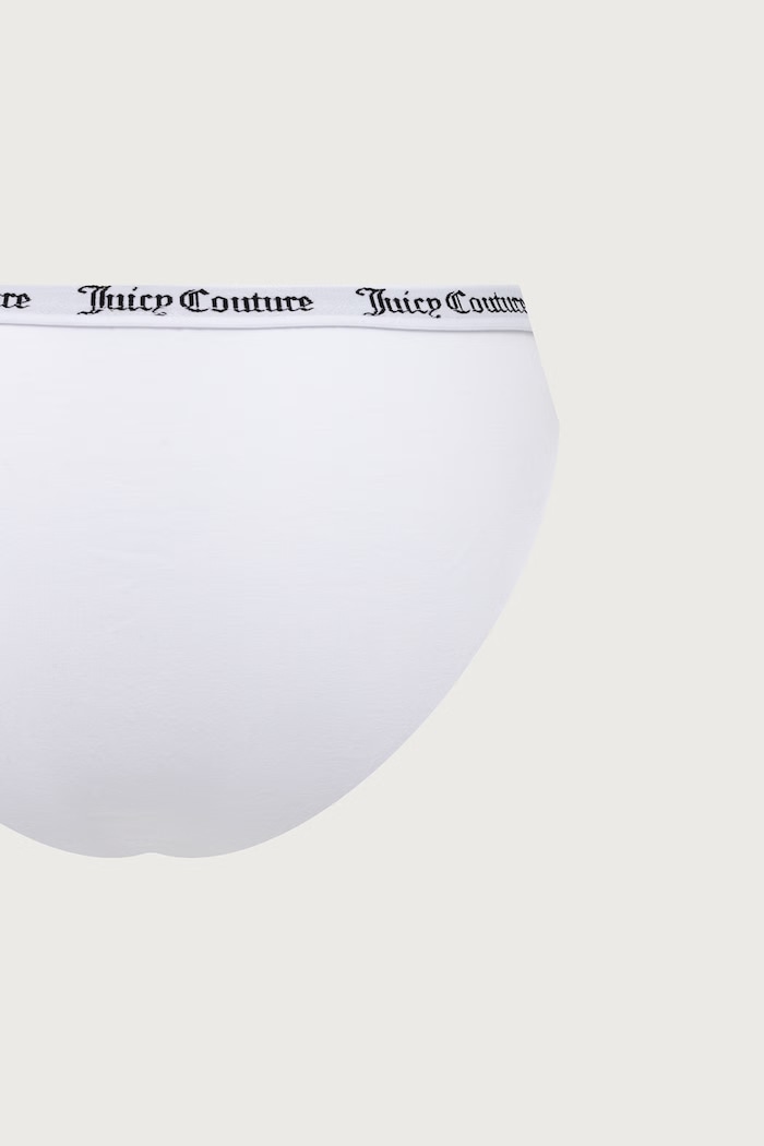 Juicy Couture Figi damskie bawełniane z elastanem DIDDY BRIEF PK 3-pack JCLBR224572