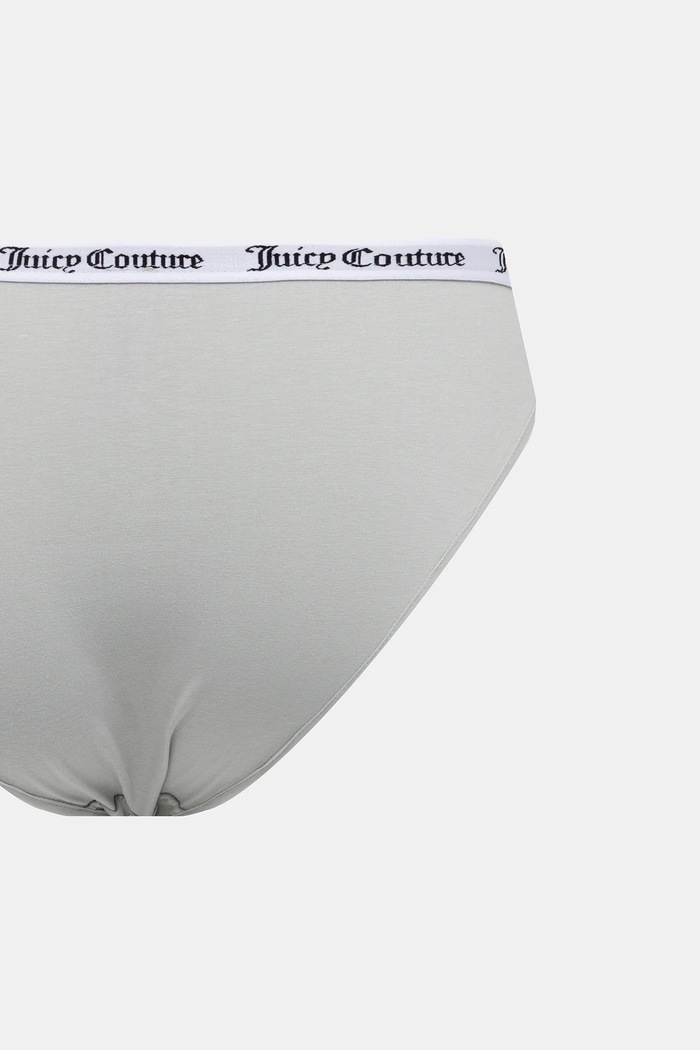 Juicy Couture κιλότα γυναικεία βαμβακερά με ελαστάν DIDDY BRIEF PK 3-pack JCLBR224572 ροζ