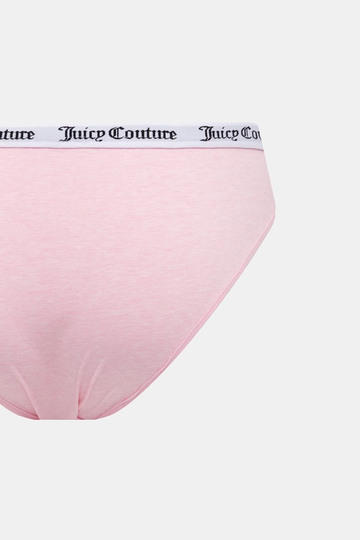 Juicy Couture κιλότα γυναικεία βαμβακερά με ελαστάν DIDDY BRIEF PK 3-pack JCLBR224572