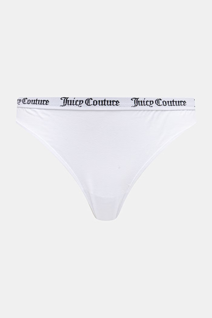 Ρούχα Juicy Couture κιλότα γυναικεία βαμβακερά με ελαστάν DIDDY BRIEF PK 3-pack JCLBR224572 ροζ