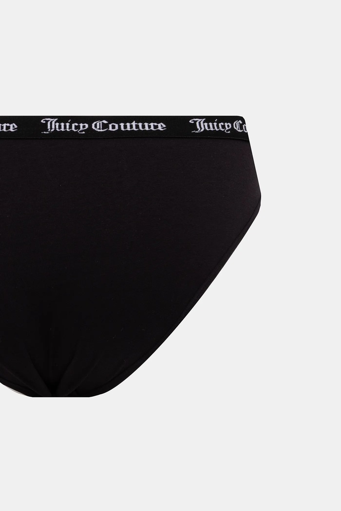 Juicy Couture κιλότα γυναικεία βαμβακερά με ελαστάν DIDDY BRIEF PK 3-pack JCLBR224572