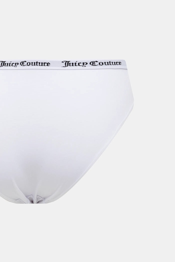 Juicy Couture κιλότα γυναικεία βαμβακερά με ελαστάν DIDDY BRIEF PK 3-pack JCLBR224572