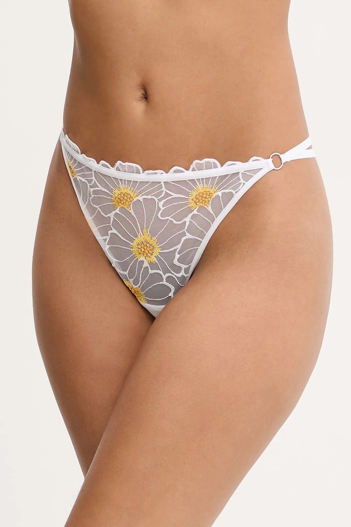 Chantelle tanga dámské krajkové tanga bílá C22OG5
