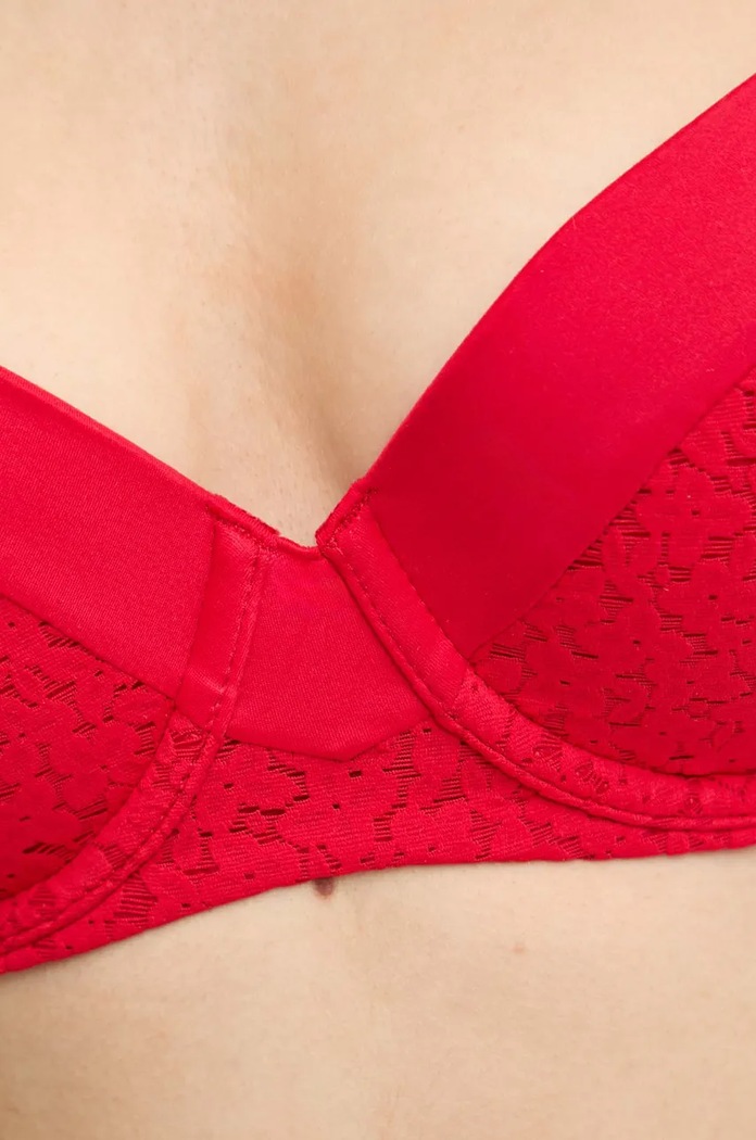 Oblečení Podprsenka Chantelle C13F90 červená