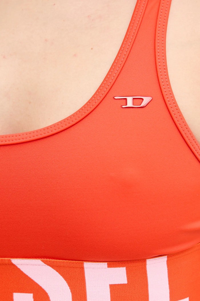 Bikini top Diesel RACE-BRALETTE-XL-D-POP BRA πορτοκαλί A17770.0LHBK