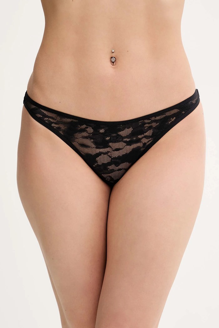 Brazilke Diesel PUNCHY-UTLT UNDERPANTS pletivo crna A17751.0DRAK