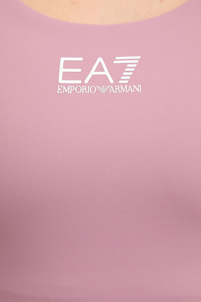 Športni modrček EA7 Emporio Armani AF12625.7W000230 roza