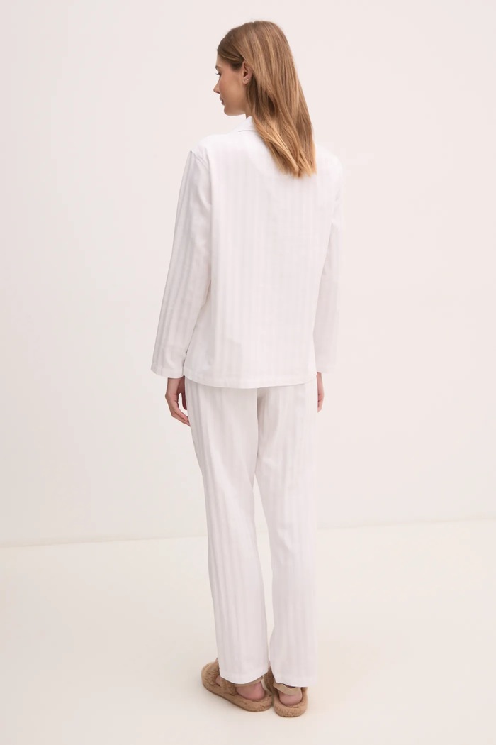 Gant Pijama 902444900 alb SS25