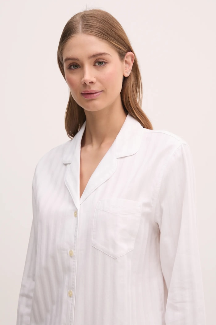 Pijama Gant alb 902444900