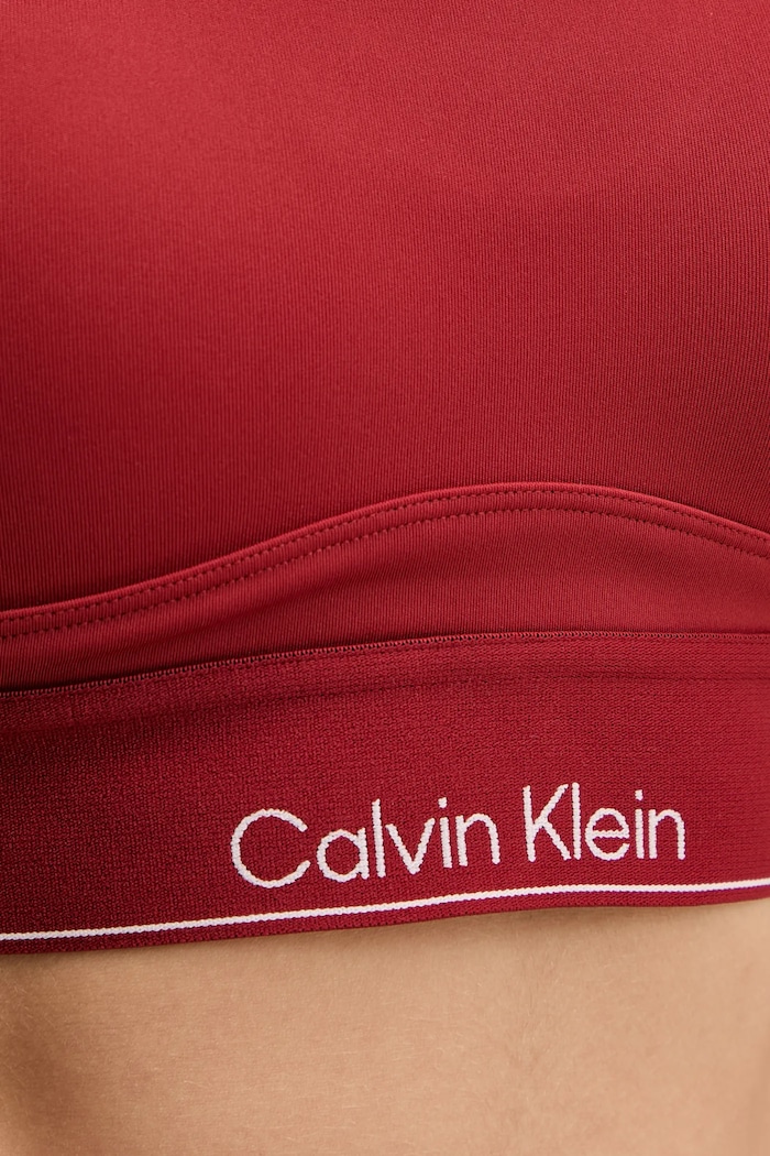 Calvin Klein Performance biustonosz sportowy bordowy LVGWS5K137
