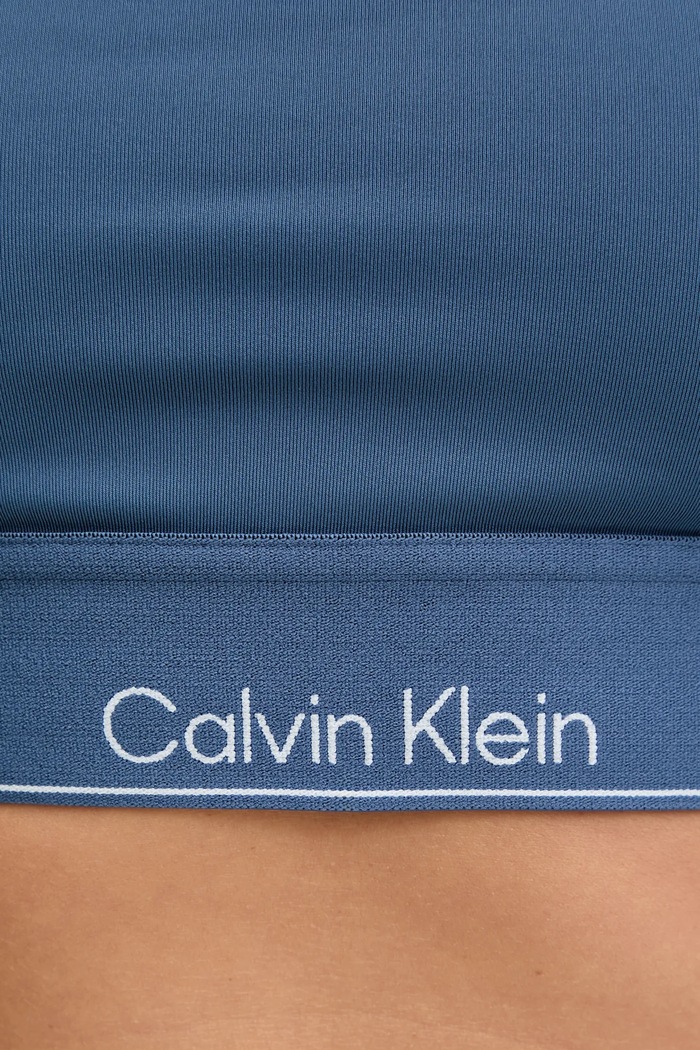 Biustonosz sportowy Calvin Klein Performance niebieski LVGWS5K138