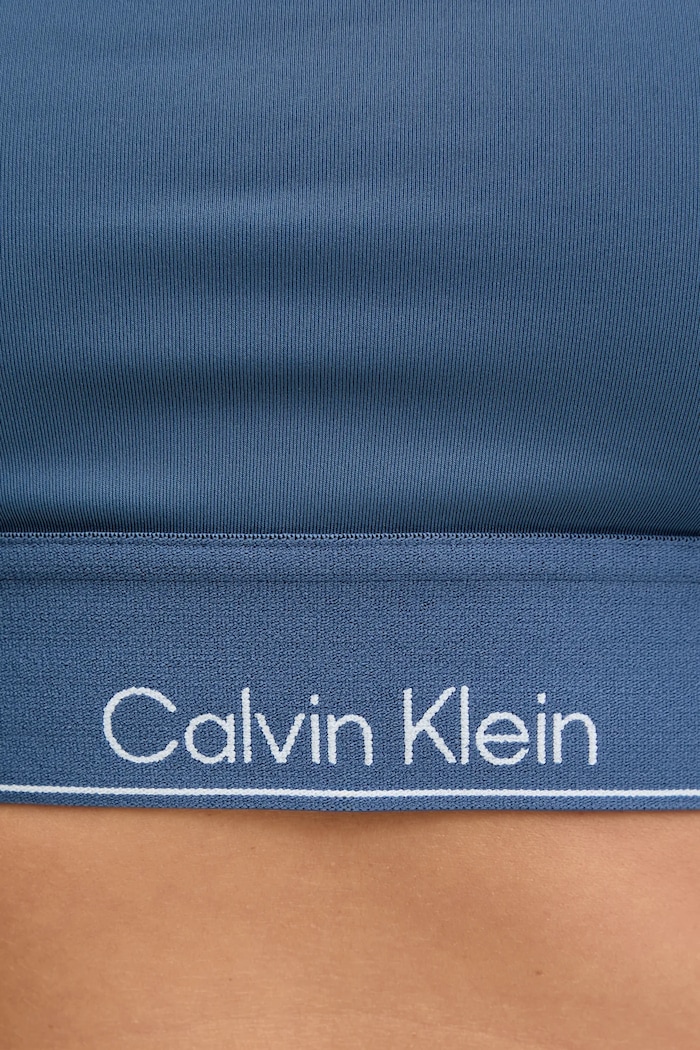 Biustonosz sportowy Calvin Klein Performance niebieski LVGWS5K138