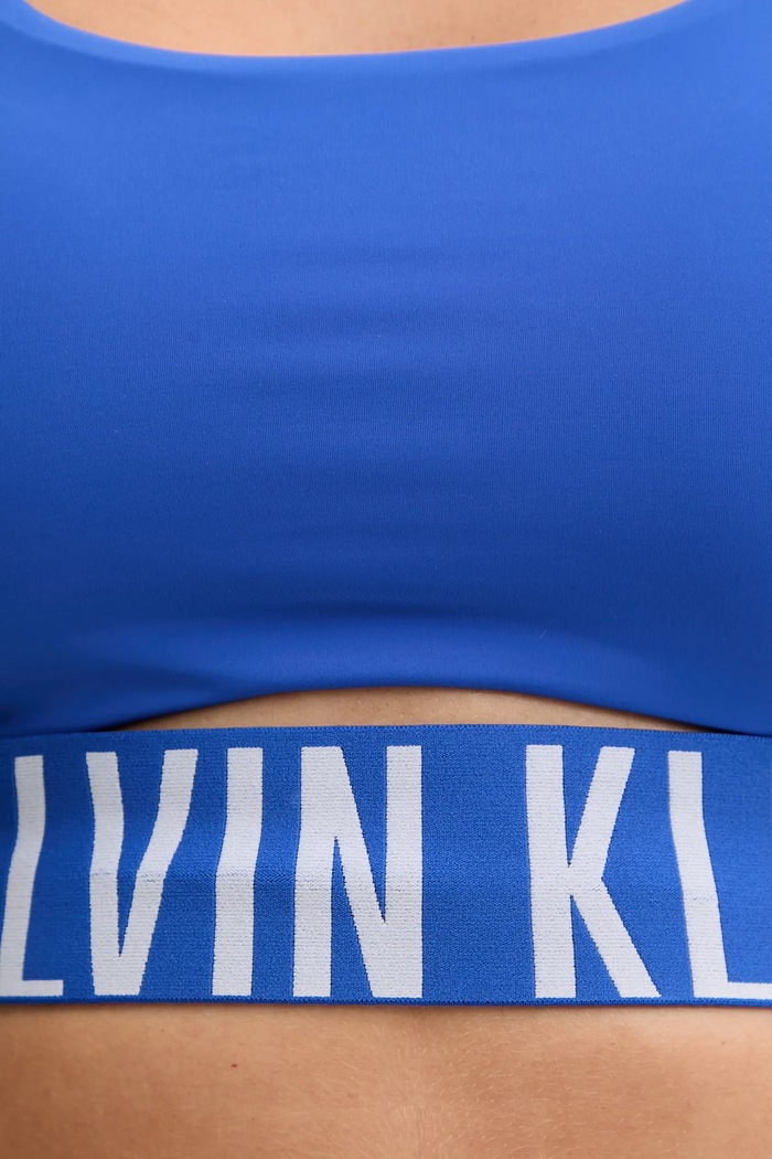 Športová podprsenka Calvin Klein Performance LVGWS5K149 modrá