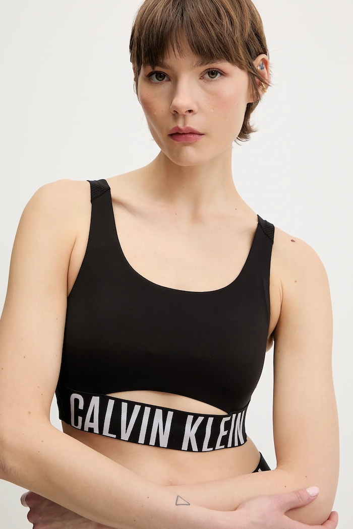 Športová podprsenka Calvin Klein Performance čierna LVGWS5K149