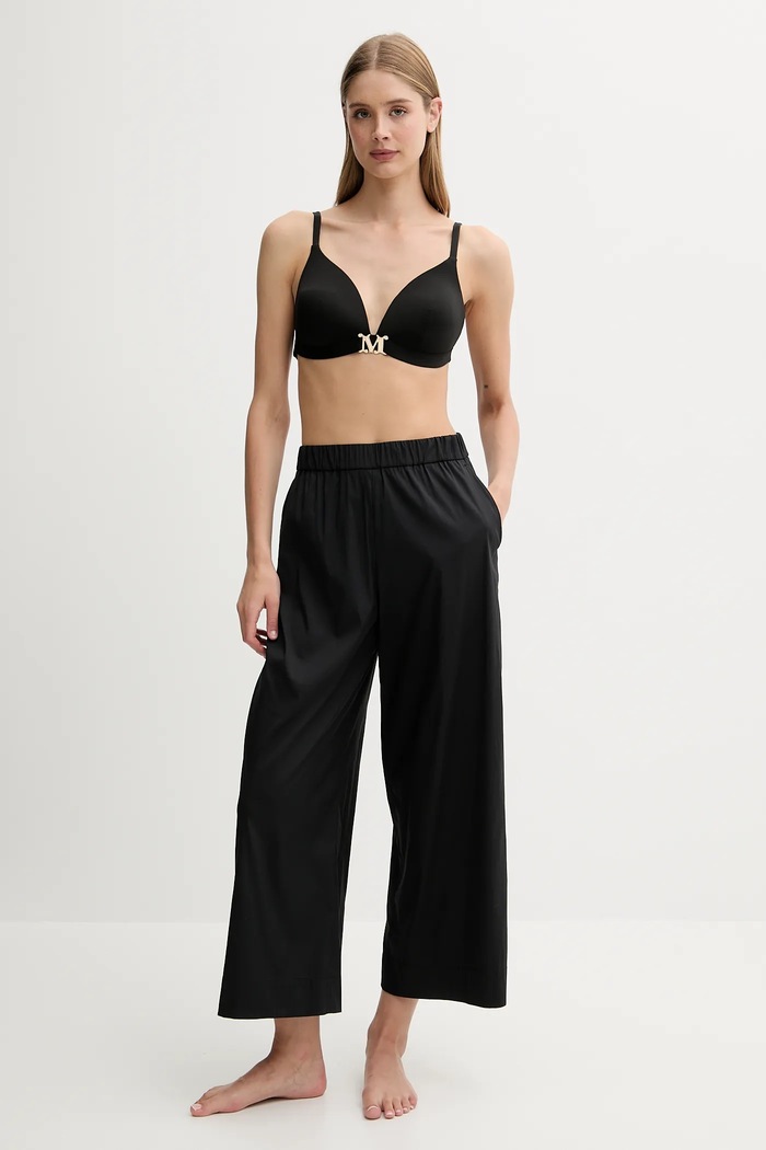 Plavková podprsenka Max Mara Beachwear 2516821219600 čierna SS25