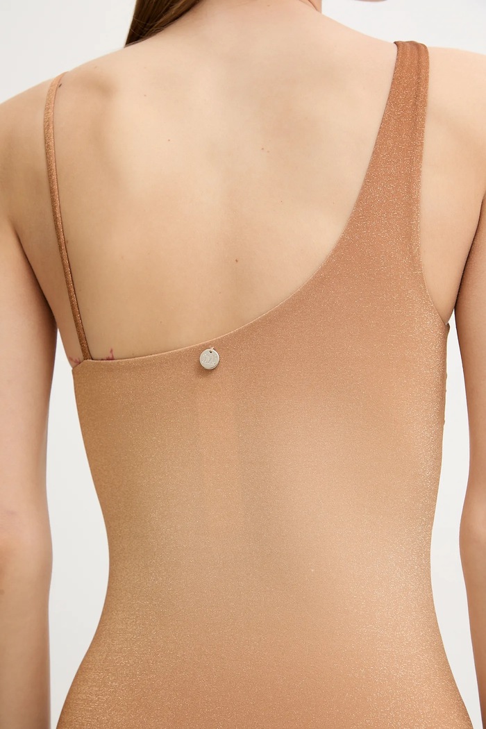Jednodielne plavky Max Mara Beachwear 2516831169600 béžová