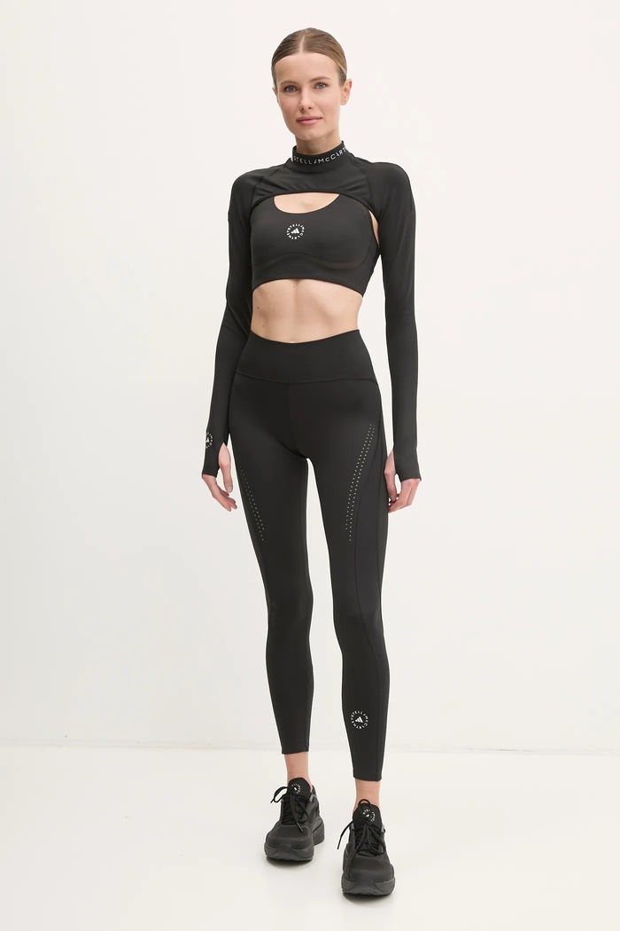 Sportski grudnjak adidas by Stella McCartney TruePurpose JF3759 crna SS25