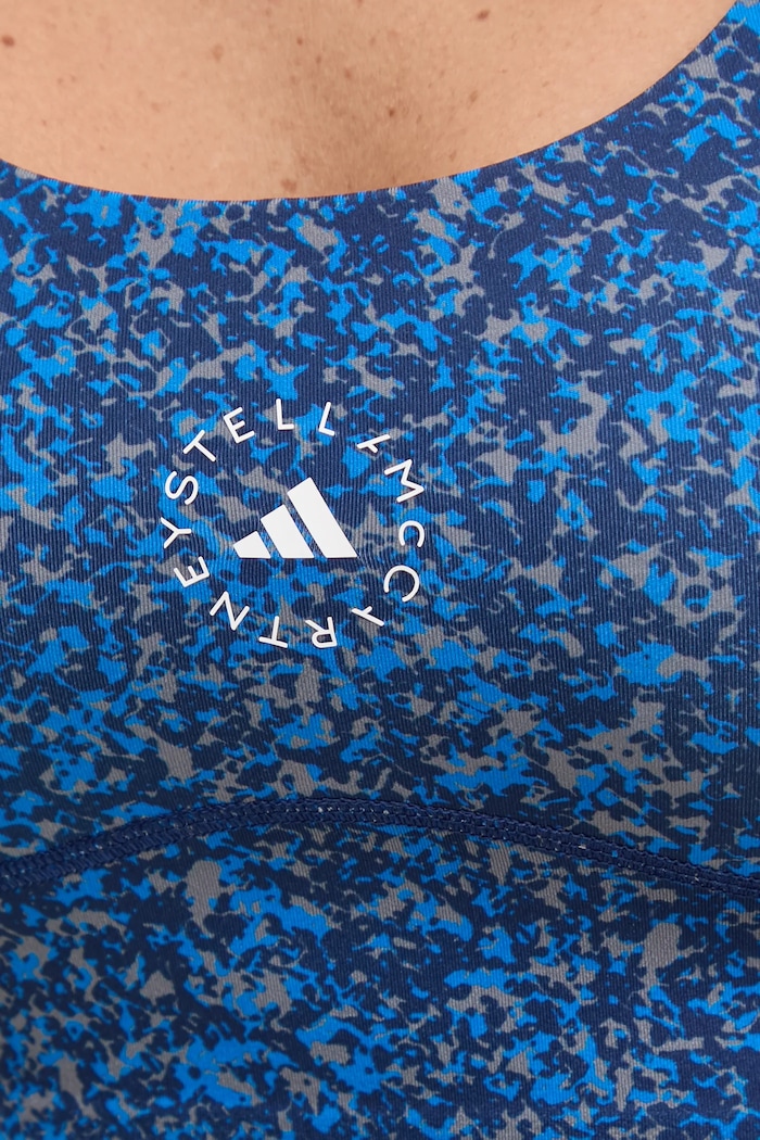 Športová podprsenka adidas by Stella McCartney TruePurpose JF8482 tmavomodrá