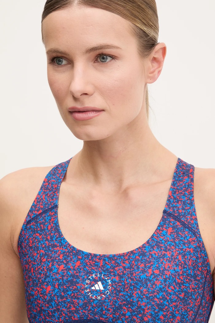Sportski grudnjak adidas by Stella McCartney TruePurpose mornarsko plava JI5242