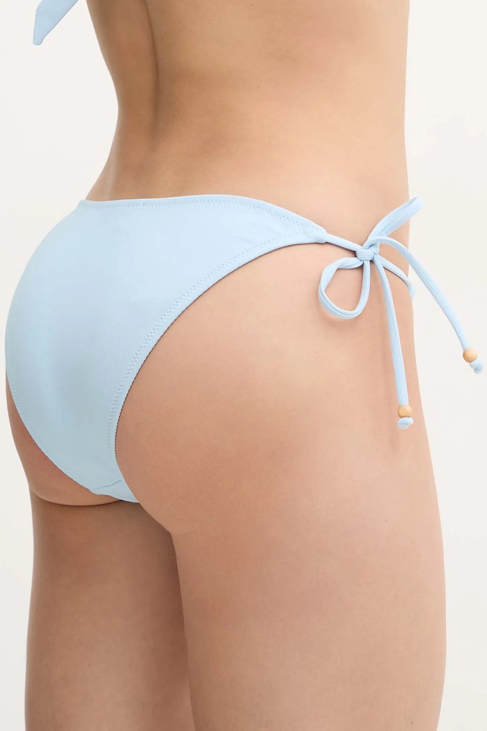 Долнище на бански Pepe Jeans SATIN STRP STR BRZL PLB10534 син SS25