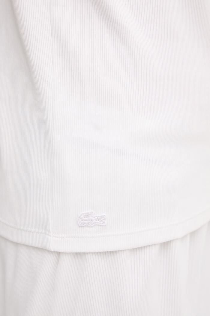 Lacoste pijama din două piese pentru femei din bumbac cu elastan 4F8400
