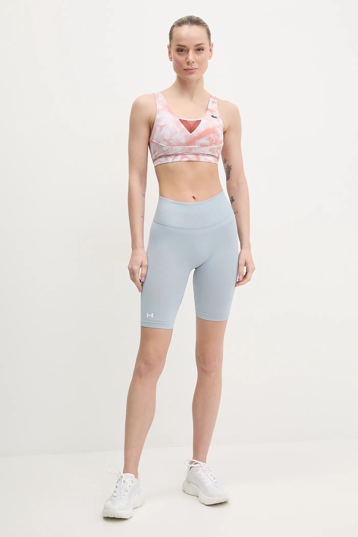 Αθλητικό σουτιέν Lacoste IF8586. πορτοκαλί SS25