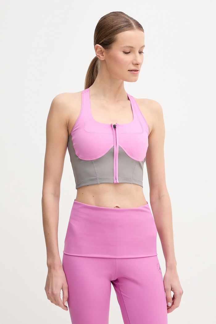 adidas by Stella McCartney top Two-Tone fixat violet JP3172