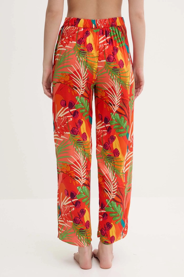 Odjeća Hlače za plažu Desigual BAHAMAS PANT 25SWMW01 narančasta
