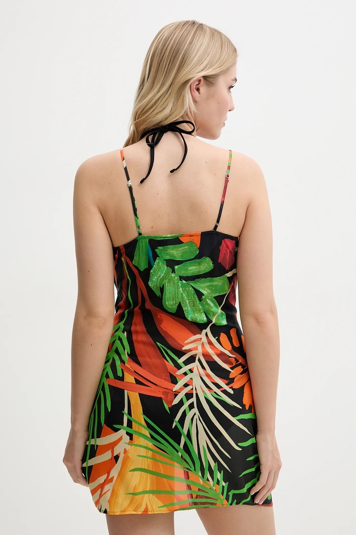 Abbigliamento Desigual vestito da mare BAHAMAS STRAPS 25SWMW09 nero