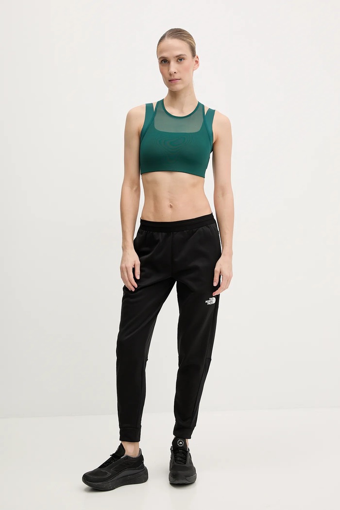 Športová podprsenka The North Face Refina NF0A891K6GI1 zelená SS25