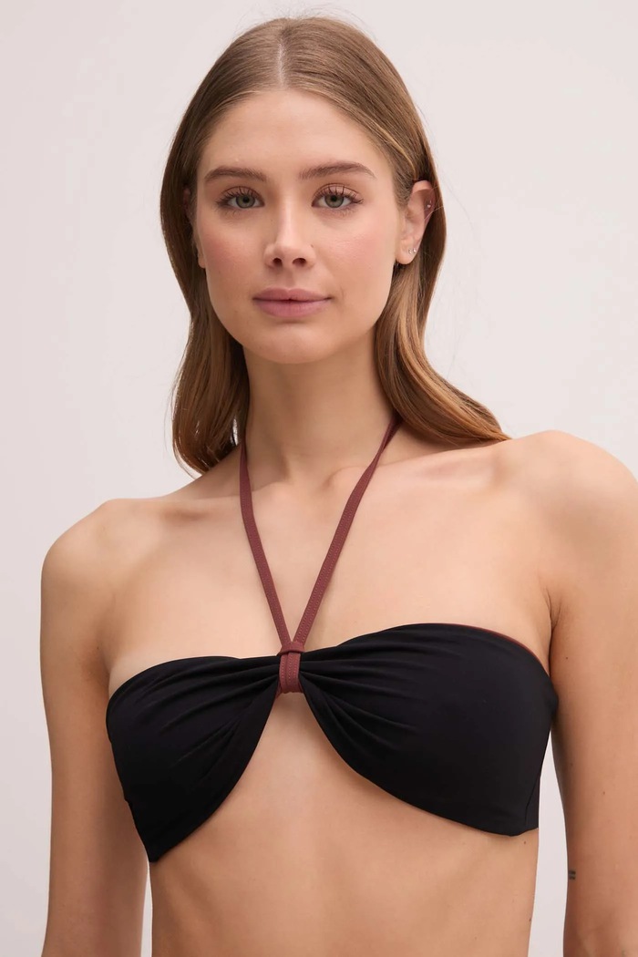 Bond Eye costum de baie BARE652R maro SS25