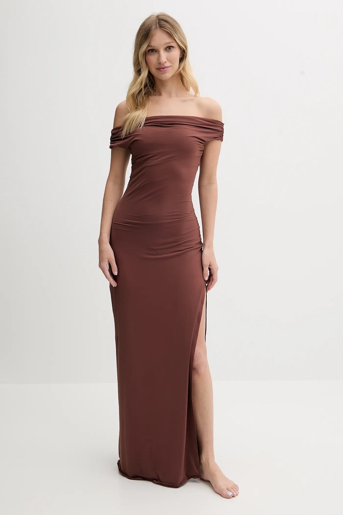Bond Eye rochie de plaja maro BARE646F