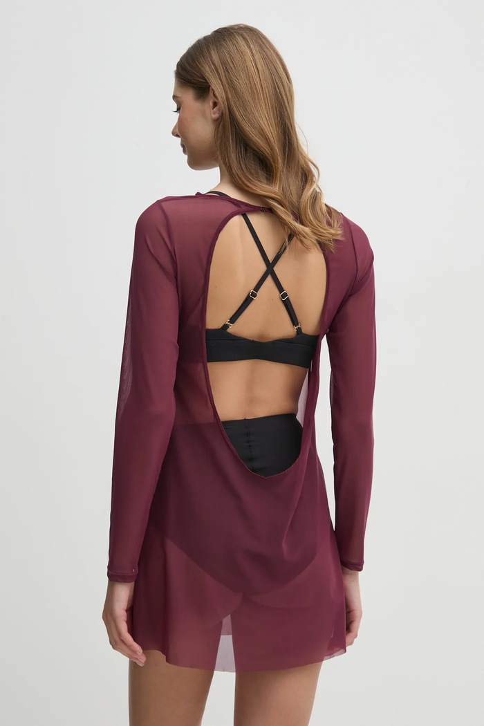 Bond Eye rochie de plaja BOUND613 violet SS25