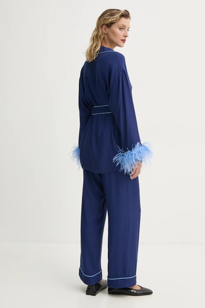 The Sleeper pigiama MCSP03P004F blu navy SS25