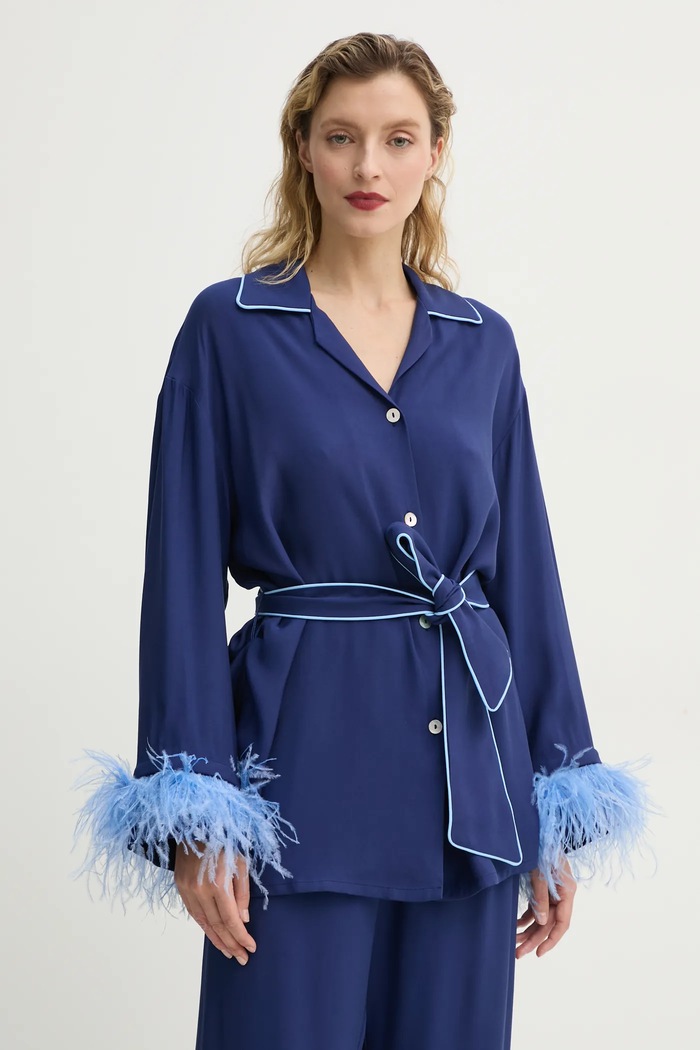 Abbigliamento The Sleeper pigiama MCSP03P004F blu navy