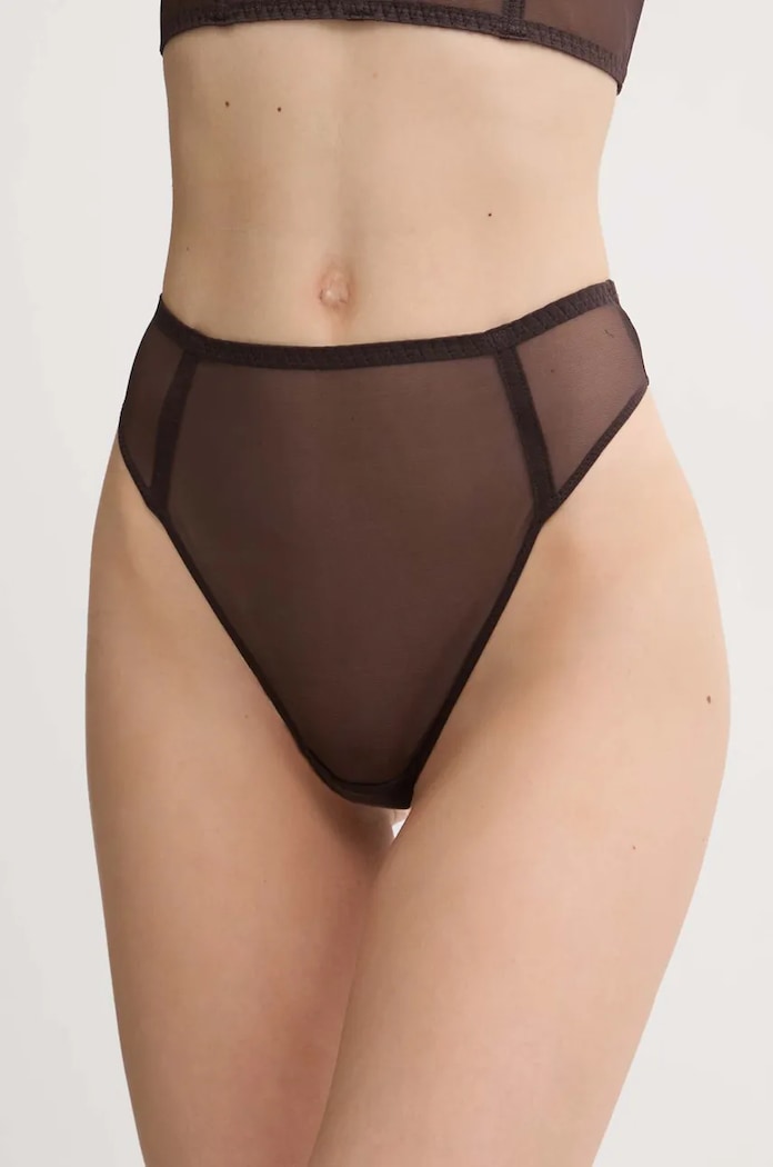 Zhilyova stringi Unnamed 2.0 dzianina brązowy 063230228