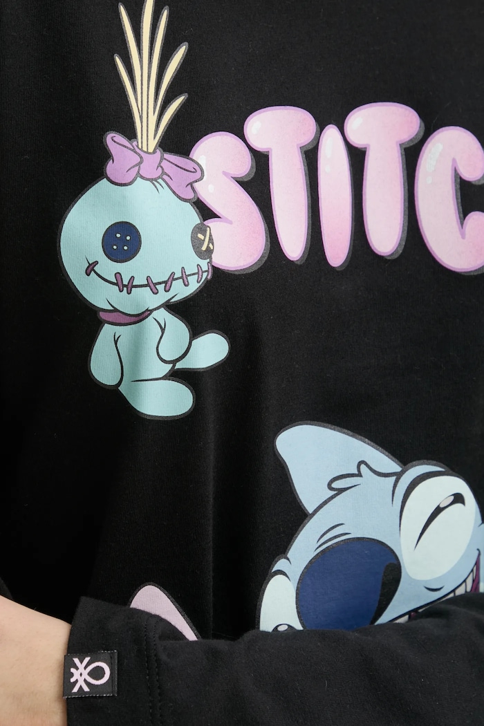 Μακρυμάνικη μπλούζα πιτζάμας United Colors of Benetton LILO&STITCH 3Y5E3M07D