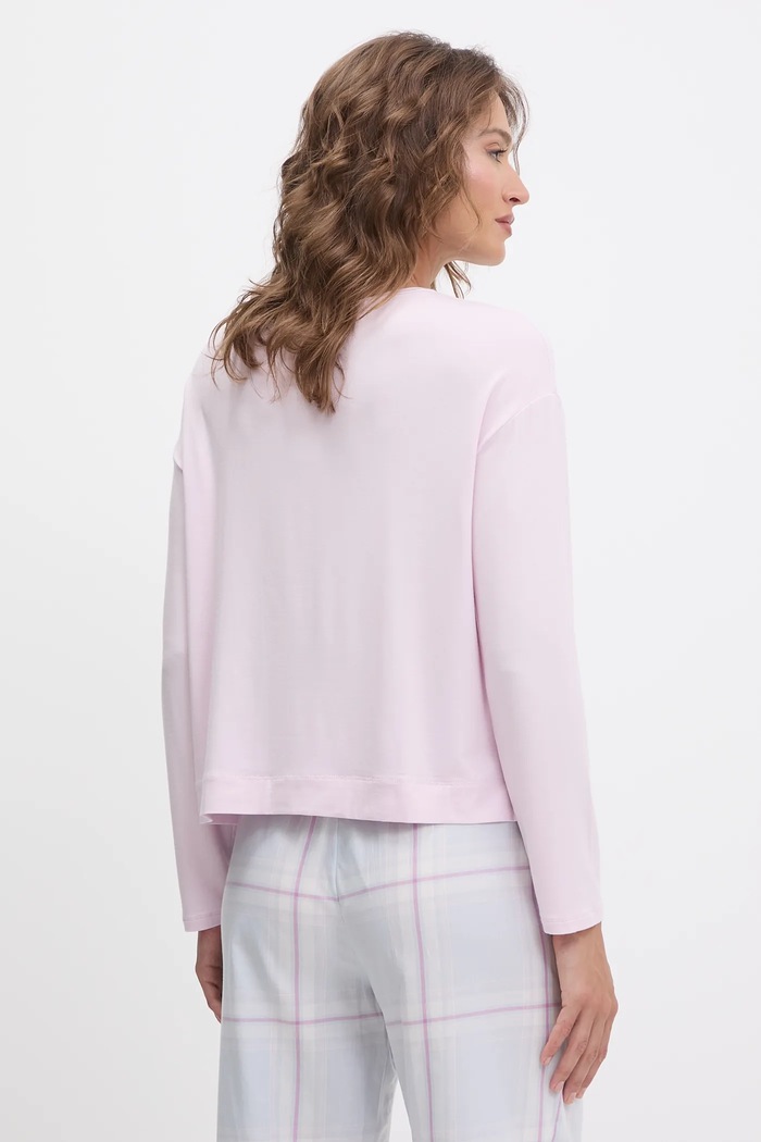 Ruházat United Colors of Benetton hosszú ujjú pizsama 36MX3M07B rózsaszín