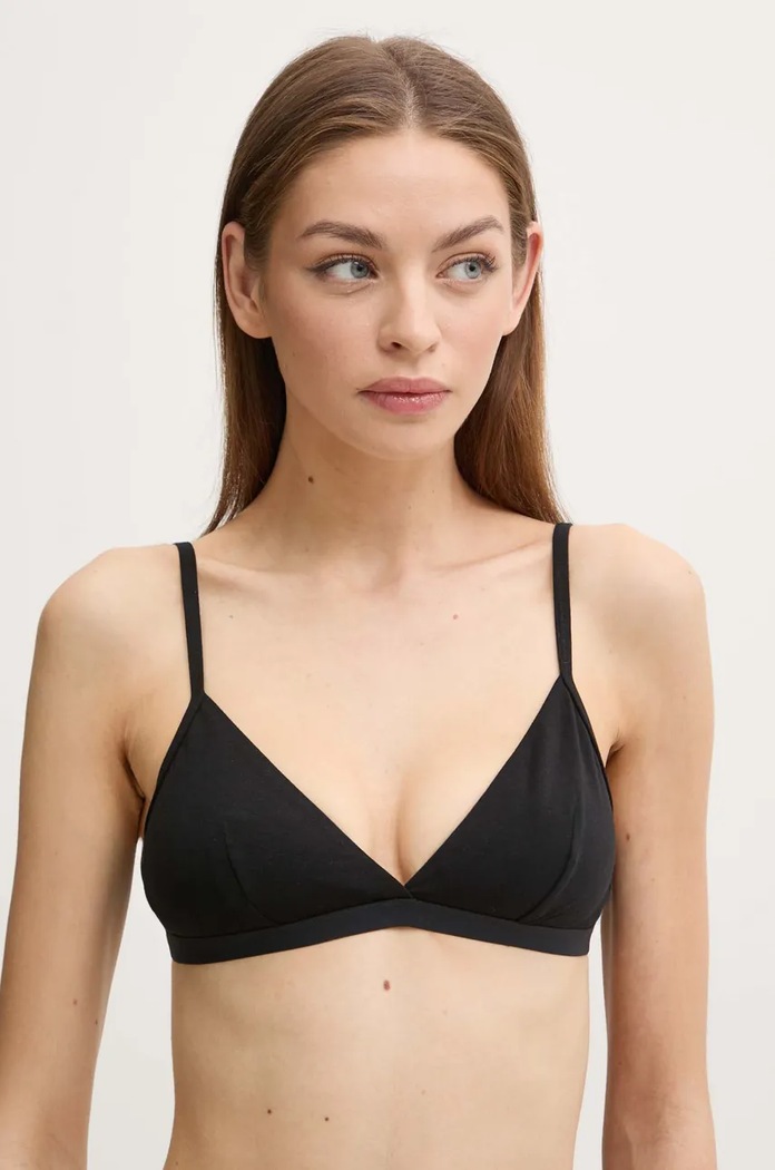 United Colors of Benetton biustonosz dzianina czarny 3ZQM1R012