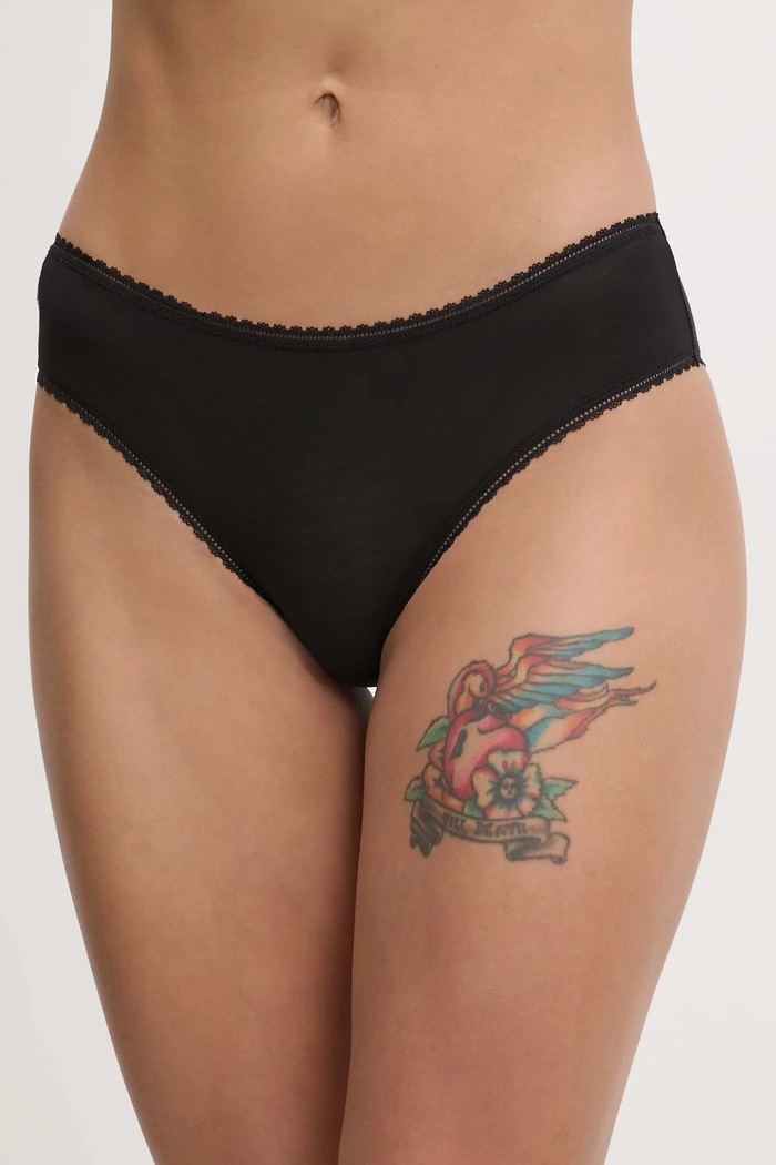 United Colors of Benetton figi dzianina czarny 3OVL1S01F