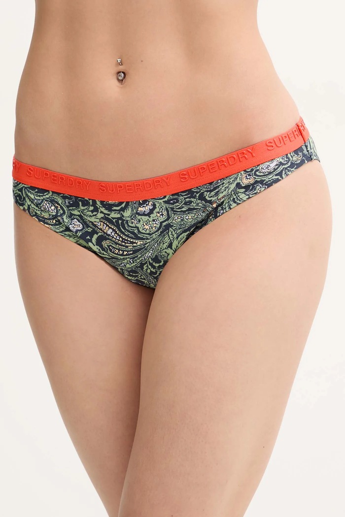 Долнище на бански Superdry долнище зелен W3010451A.XKN