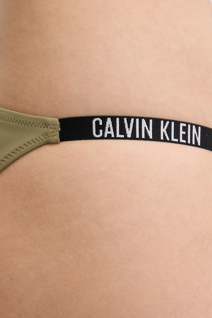 Brazílske plavkové nohavičky Calvin Klein zelená KW0KW02891